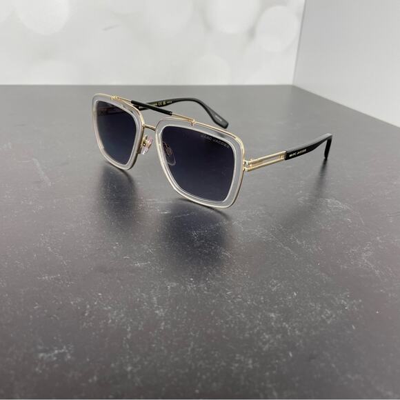 Marc Jacobs MARC 674/S 900/9O CRYSTAL Metal Sunglasses Men’s Sz 55-20-145 - Picture 2 of 10